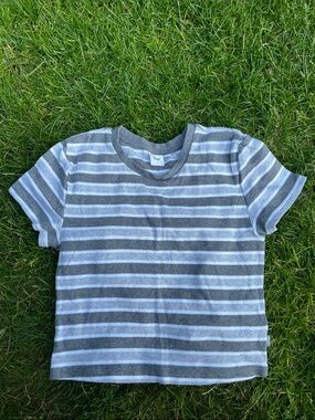 Aritzia TNA Ribbed Cropped T-Shirt